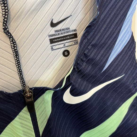 Nike Elite Pro Women’s Blue Top Track & Field Women’s Size Small “Rare” Made USA - Picture 2 of 7